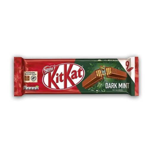 Nestle KitKat 2 Finger Dark Mint Chocolate 186.3g