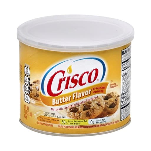 Crisco Butter Flavor All Vegetable Shortening 453g