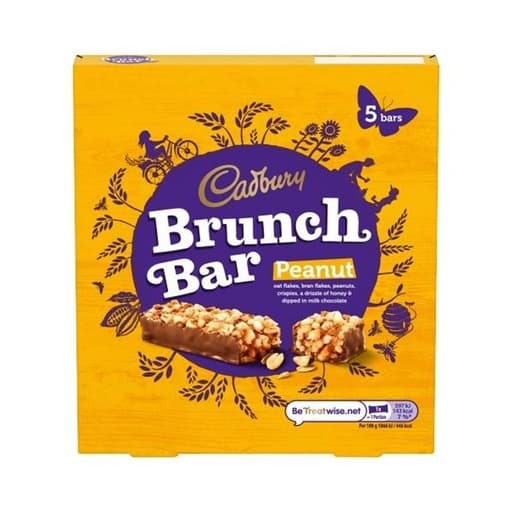 Cadbury Brunch Bar Peanut Protein 160g