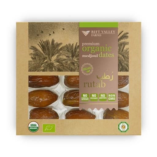 بريميوم عضوي Medjoul Dated Rutab 450g
