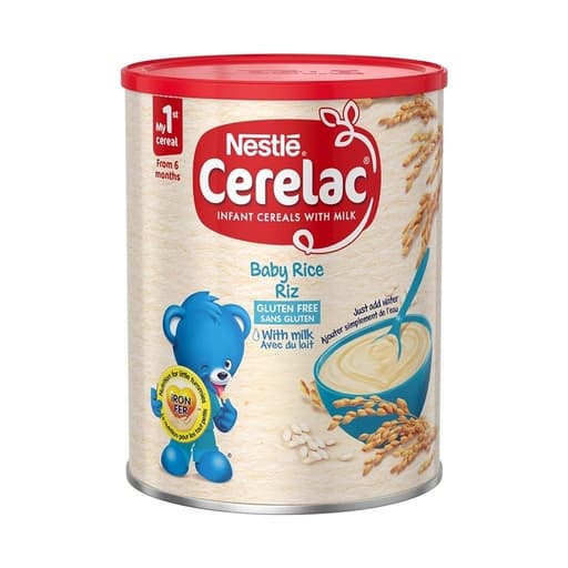 Nestle Cerelac Rice Gluten Free 400g