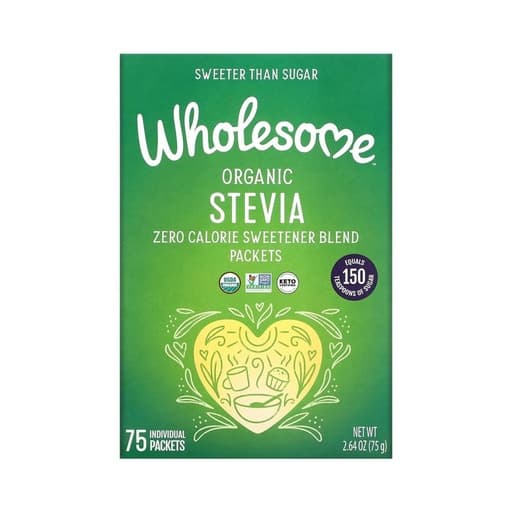 Wholesome Organic Stevia 75g