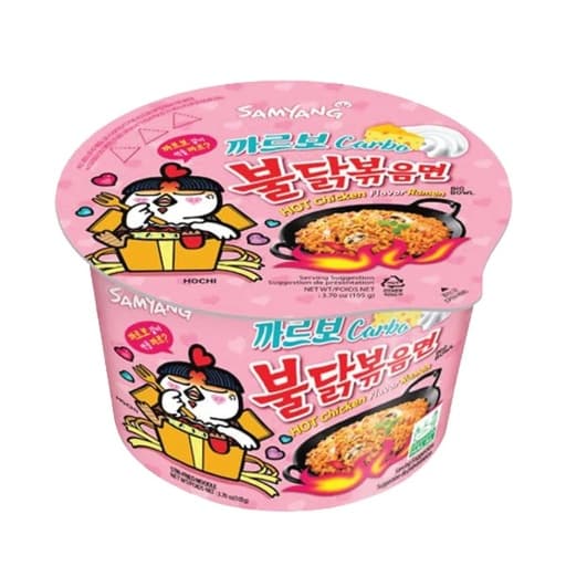 Samyang Hot Chicken Carbonara Raman Bowl 105g