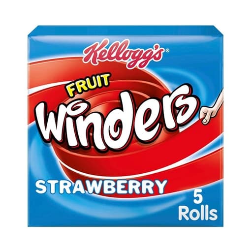 Kellogg’s Fruit Winders Strawberry Rolls 85g