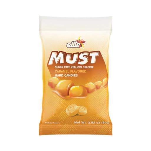 Elite Must Sugar Free Milk Jam Flavored Candy 80g