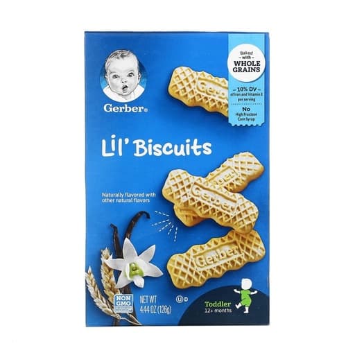 Gerber Lil Biscuits 12+ 126g