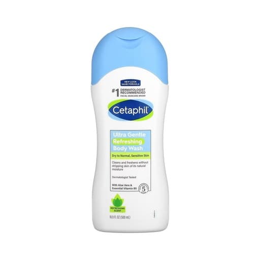 Cetaphil Ultra Gentle Refreshing Body Wash 500ml