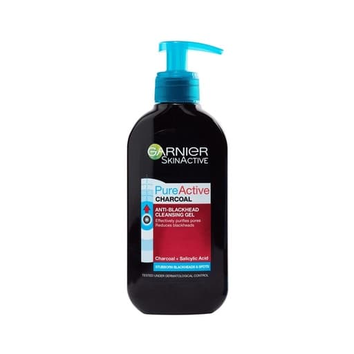 Garnier Pure Active Charcoal Black Heads Cleanser 150ml