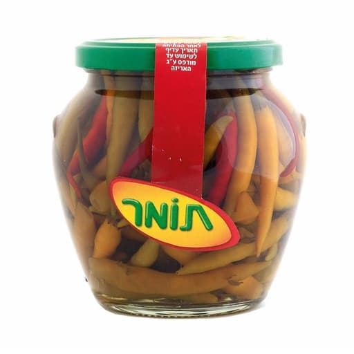 Tomer Mixed Pickled Hot Pepper 530g