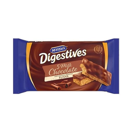 McVitie’s Digestive 5 Milk Chocolate Slices