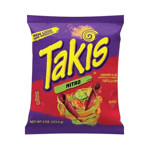 Takis Habanero & Lime Nitro Tortilla Chips 113g