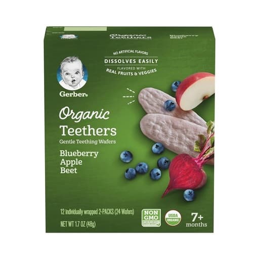 Gerber Teethers Blueberry Apple Beet +7m 48g