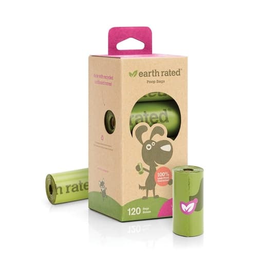 Earth Rated Poop Bags 8 Roll Refill Pack
