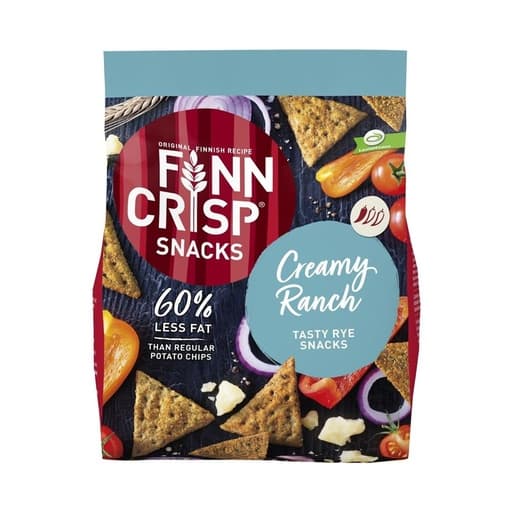 Finn Crisp Snacks Creamy Ranch 150g