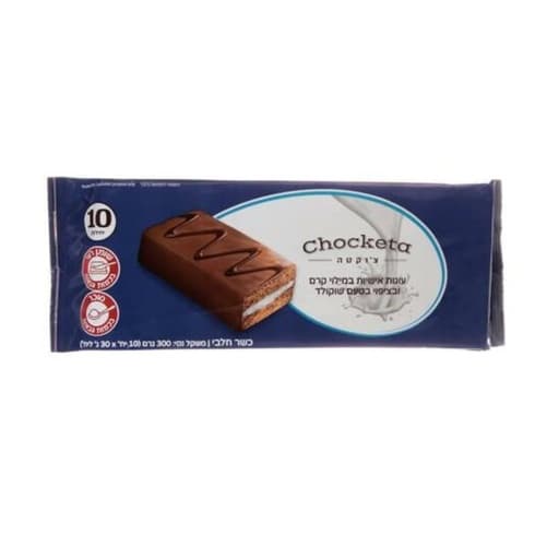 Chocketa Cocoa Sponge Cake with a Milk Filling 300g