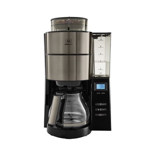 Melitta Aroma Fresh Metallic Grey Coffee Machine