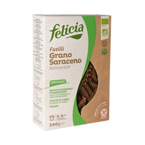 Felicia Fusilli Gluten Free Pasta 340g