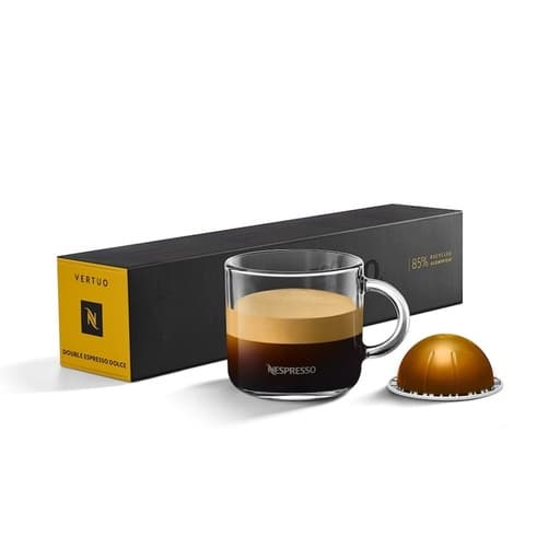 Nespresso Vertuo double Espresso Chiaro capsules x10