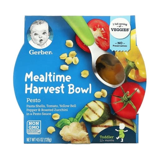 Gerber Toddler +12m Harvest Bowl Pesto 128g