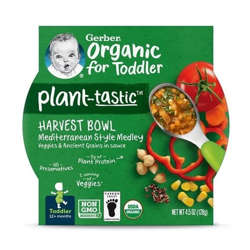 Gerber Toddler +12m harvest Bowl Mediterranean Style medley 128g
