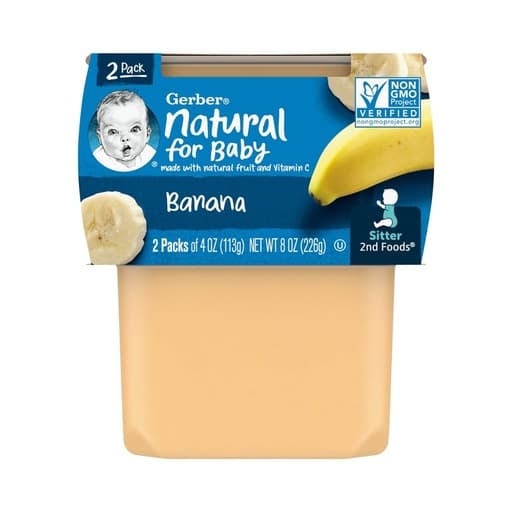 Gerber Sitter 2nd Foods Banana 226g