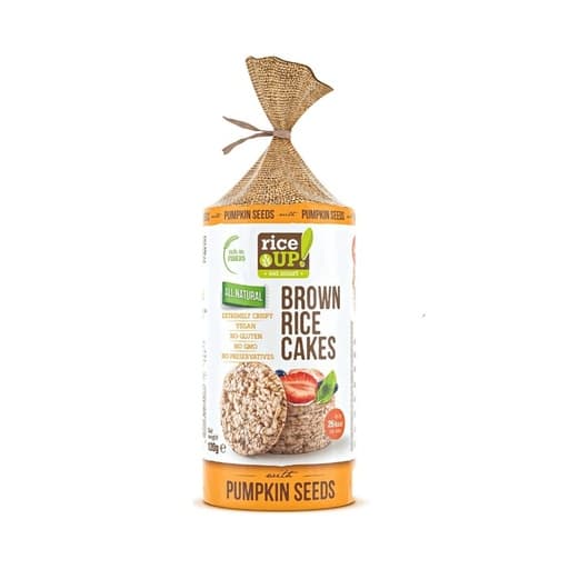 Rice Up Brown Rice Cake Pumpkin Seed 120g