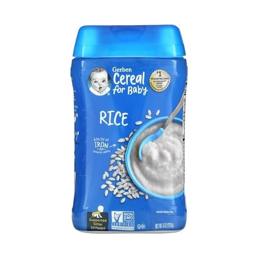 Gerber Sitter 1st Foods Rice Cereal 227g