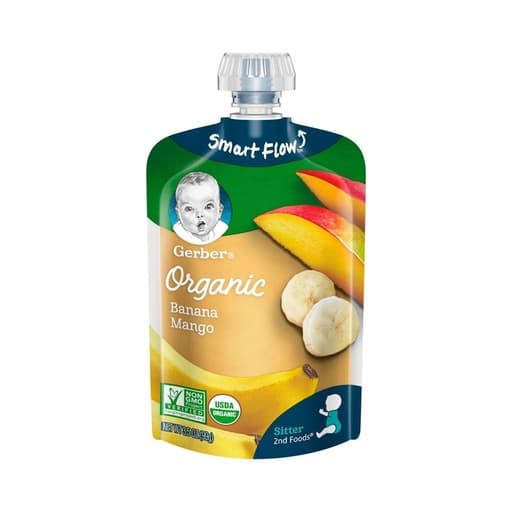 Gerber Sitter 2nd Food Organic Banana Mango 99g