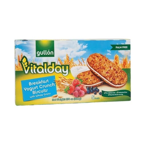 Gullon Vitalday Yogurt Crunch Biscuit 220g