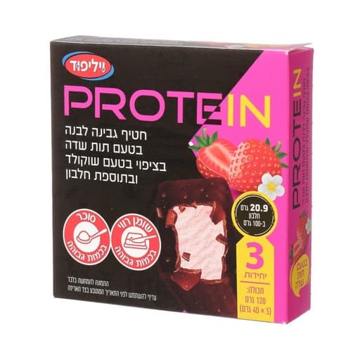 Willi Food Protein Strawberry Cheese Snack 120g
