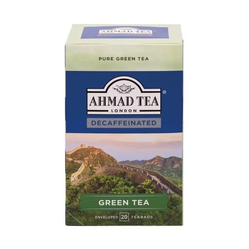 Ahmad Tea Decaffeinated Green Tea x20