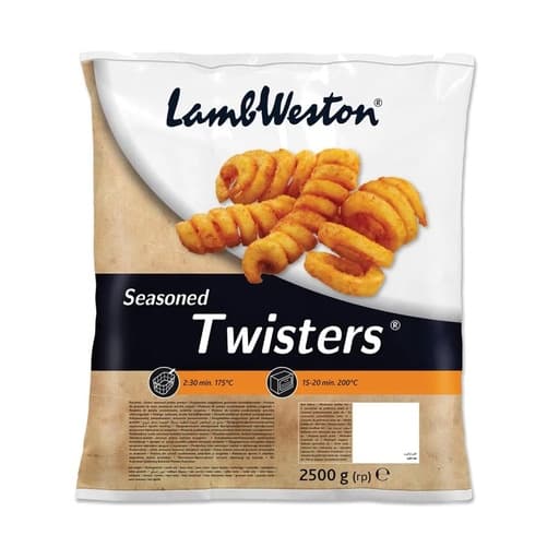 Lamb Weston Seasoned Potato Twisters 2.5k