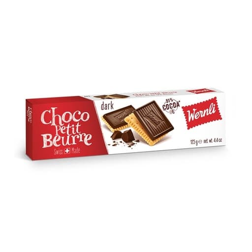 Wernli Dark Choco Petit Beurre 125g