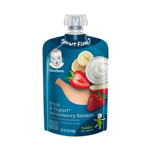 Gerber Fruit Yogurt Strawberry Banana 99g