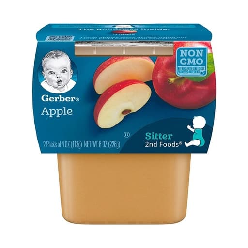 Gerber Sitter 2nd Foods Apple 226g