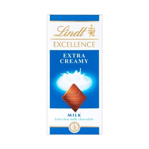 Lindt Excellence Extra Creamy Fine Milk Chocolate 100g