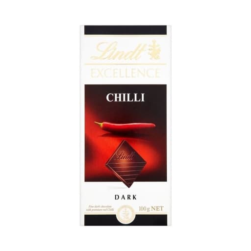 Lindt Excellence Chilli Dark Chocolate 100g