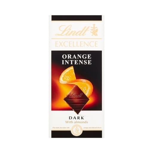 Lindt Excellence Intense Orange Dark 100g