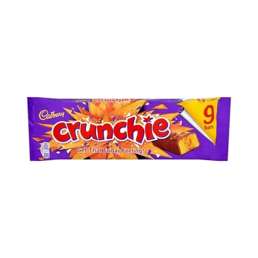 Cadbury Crunchie 9 Bars