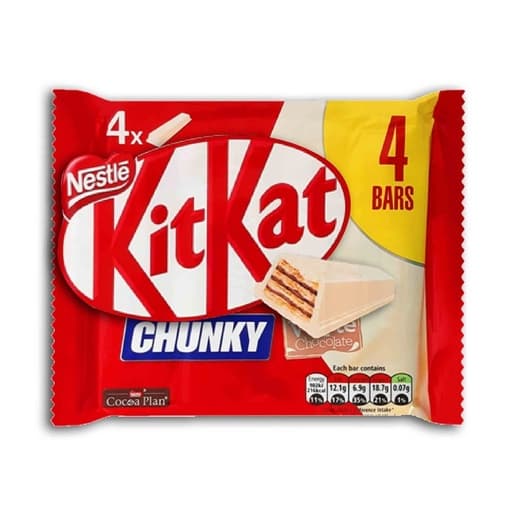 Nestle Kitkat White Chunky X4