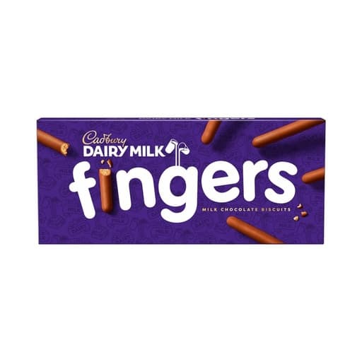Cadbury Fingers Milk Chocolate Biscuits 114G