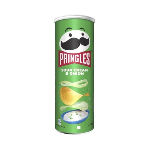Pringles Sour Cream & Onion 165g