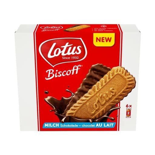 Lotus Biscoff Coated חלב שוקולד 162g
