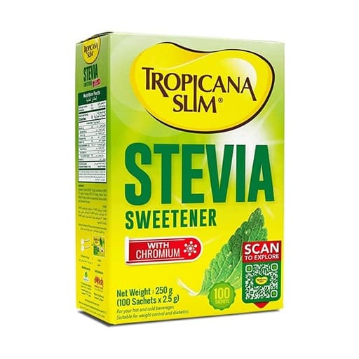 Tropicana Slim Stevia Sweetener With Chromium 50