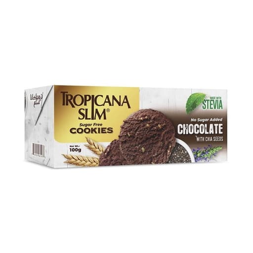 Tropicana Slim Stevia Chocolate Cookies 100g