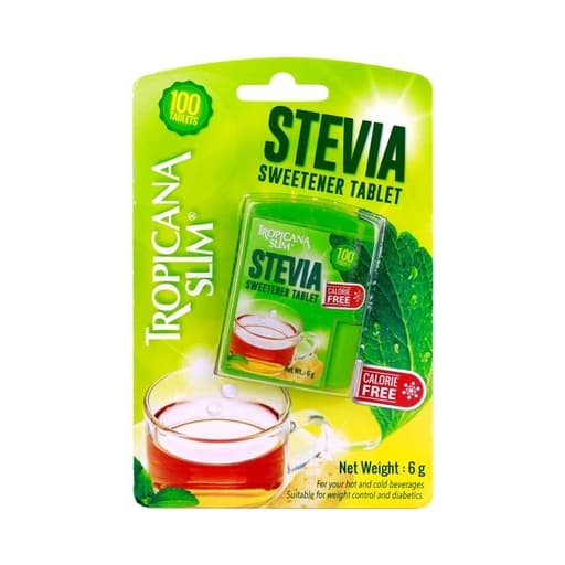 Tropicana Slim Stevia Sweetener 100 Tablets