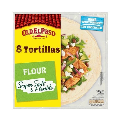 Old El Paso Tortillas 8pcs