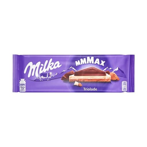 Milka Triolade Chocolate Bar 280g