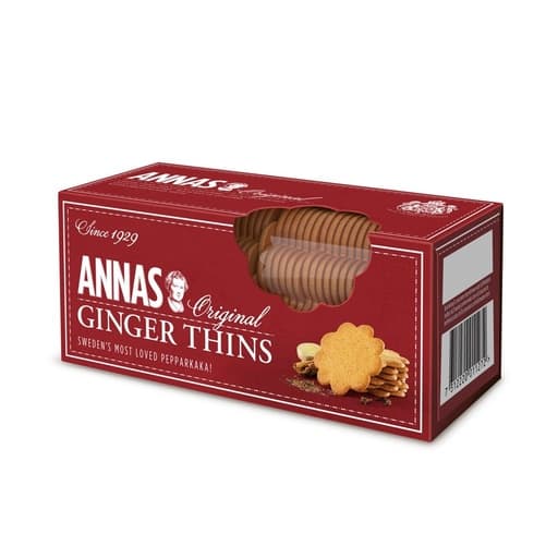 Annas Original Ginger Thins 150g