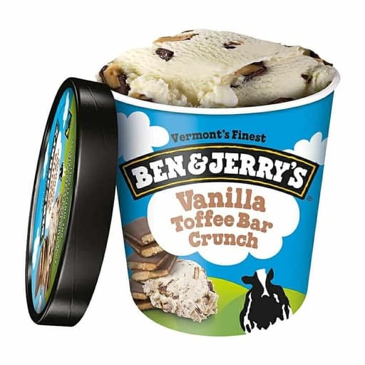 Ben & Jerry’s Vanilla Toffee Bar Crunch 500ml